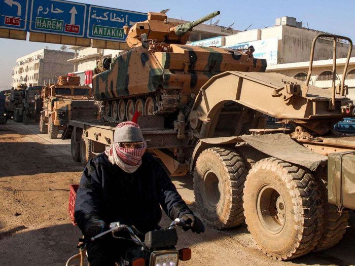 Xe bọc thép bị tấn công, hai binh sỹ Thổ Nhĩ Kỳ chết trận ở Syria