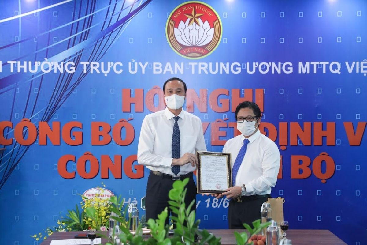 Ông Lê Anh Đạt giữ chức Quyền Tổng Biên tập báo Đại Đoàn Kết