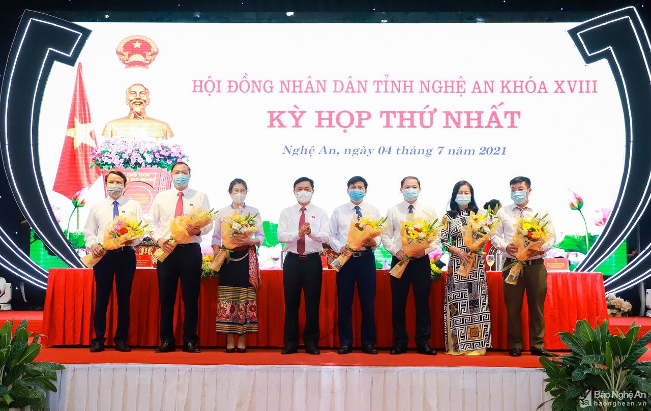 Bầu lãnh đạo các Ban HĐND tỉnh Nghệ An khóa XVIII 