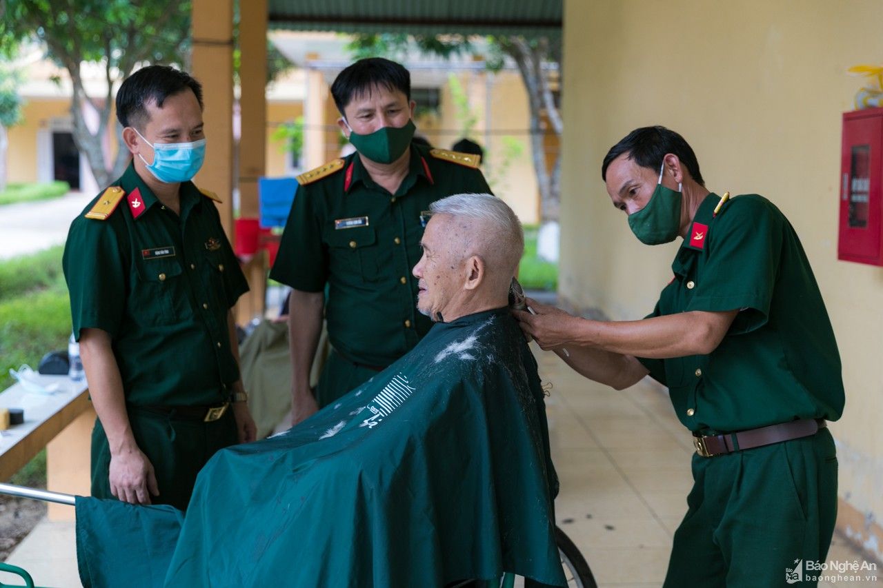 Niềm vui bình dị của các thương, bệnh binh nặng Nghệ An