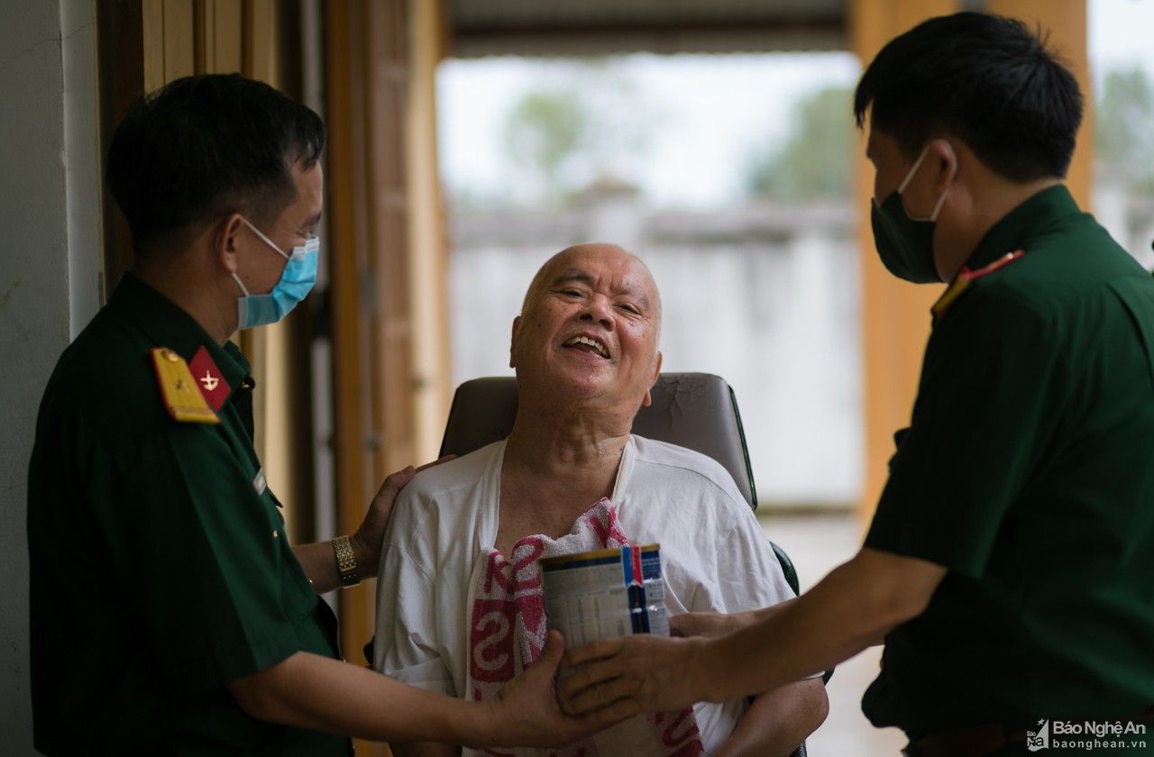 Niềm vui bình dị của các thương, bệnh binh nặng Nghệ An