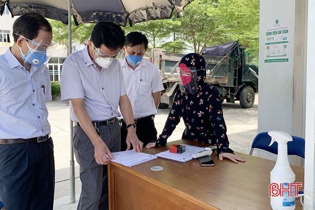 Coi sàng lọc Covid-19 tại các cơ sở khám chữa bệnh ở Hà Tĩnh như tại cộng đồng
