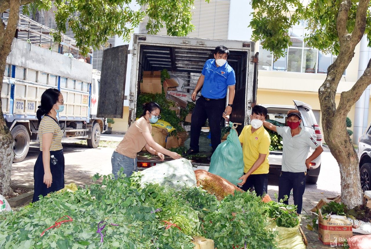 Người dân Nghệ An sẻ chia ân tình trong cơn đại dịch