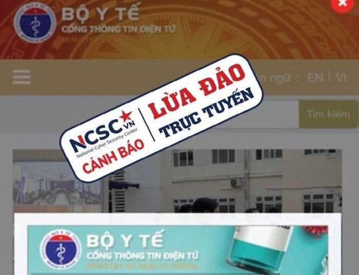 Cảnh báo thủ đoạn giả mạo website của Bộ Y tế để lừa đảo trợ cấp Covid-19