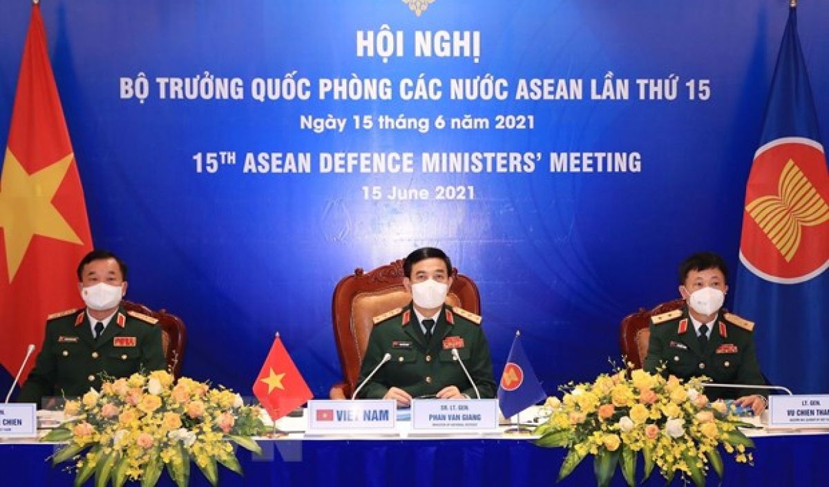 Hội nghị trực tuyến Bộ trưởng Quốc phòng các nước ASEAN lần thứ 15