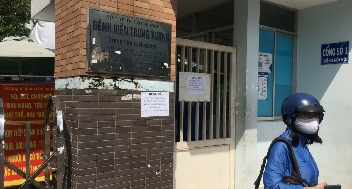 3 bệnh viện ở TP.HCM tạm ngừng hoạt động vì nhân viên, bệnh nhân mắc COVID-19
