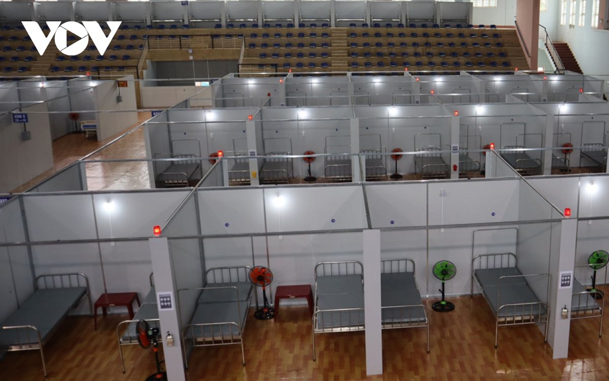 Bình Phước đưa vào hoạt động bệnh viện dã chiến đầu tiên với 180 giường