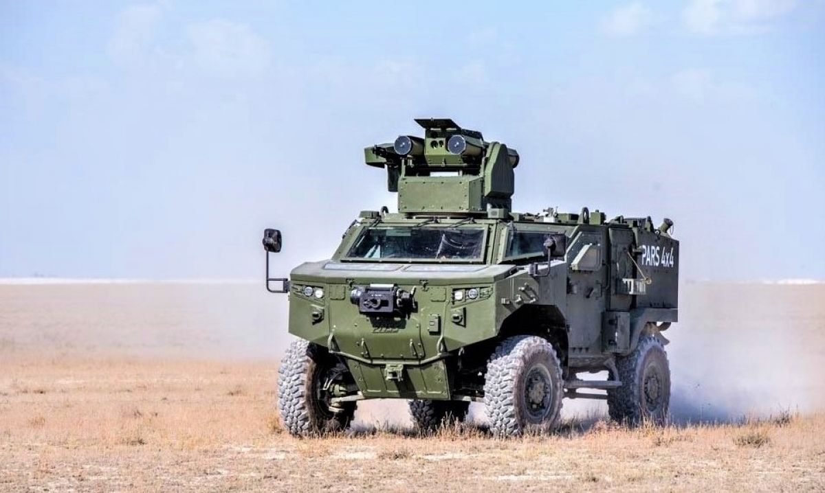 Xe PARS 4x4 chống tăng của Thổ Nhĩ Kỳ đang thu hút sự quan tâm lớn của giới chuyên gia
