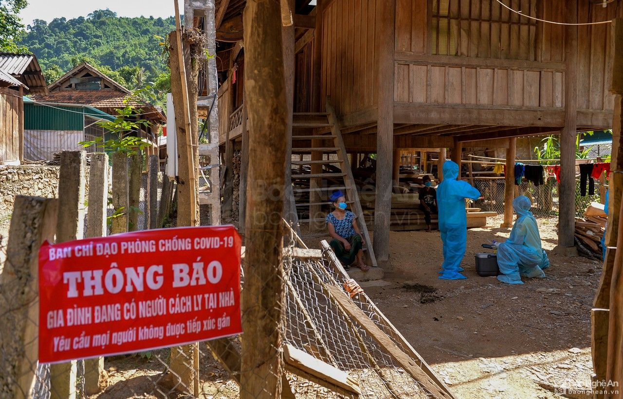 Nơi tâm dịch Chăm Puông...