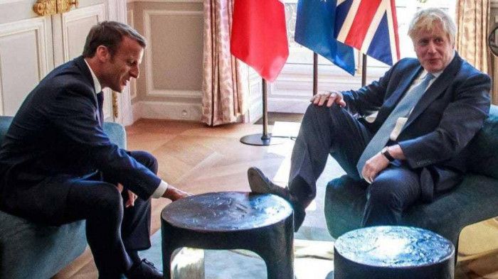 Tổng thống Pháp Macron cãi nhau với Thủ tướng Anh Johnson tại G7