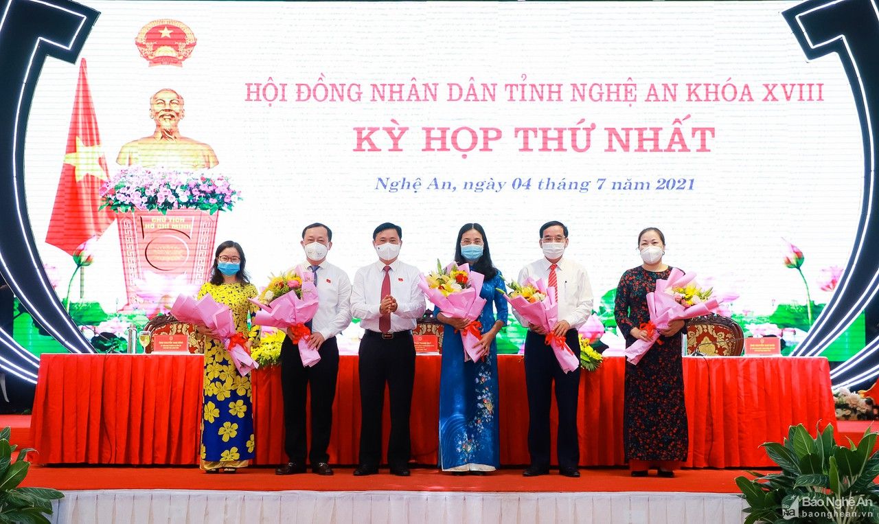 Bầu lãnh đạo các Ban HĐND tỉnh Nghệ An khóa XVIII 