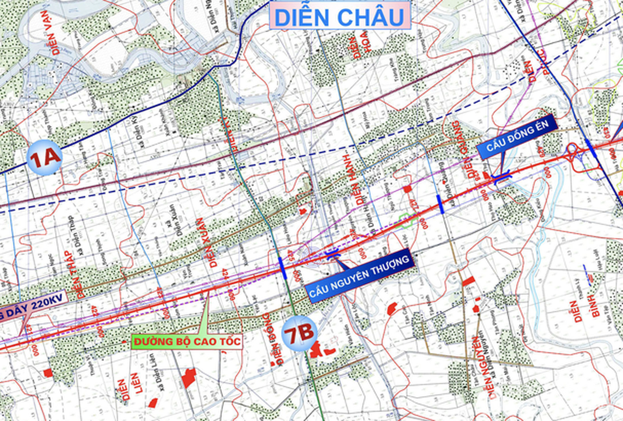 Diễn Châu đẩy nhanh giải phóng mặt bằng cao tốc Bắc Nam