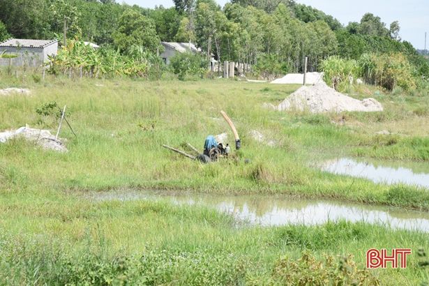 Cần sớm chấm dứt tình trạng khai thác cát trái phép ở Hồng Lộc