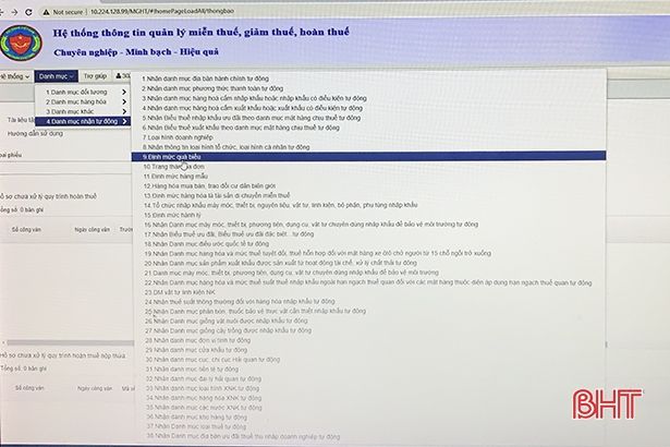 Hà Tĩnh: Ở nhà “kích chuột” làm thủ tục nộp thuế, tiền thừa tự về tài khoản doanh nghiệp