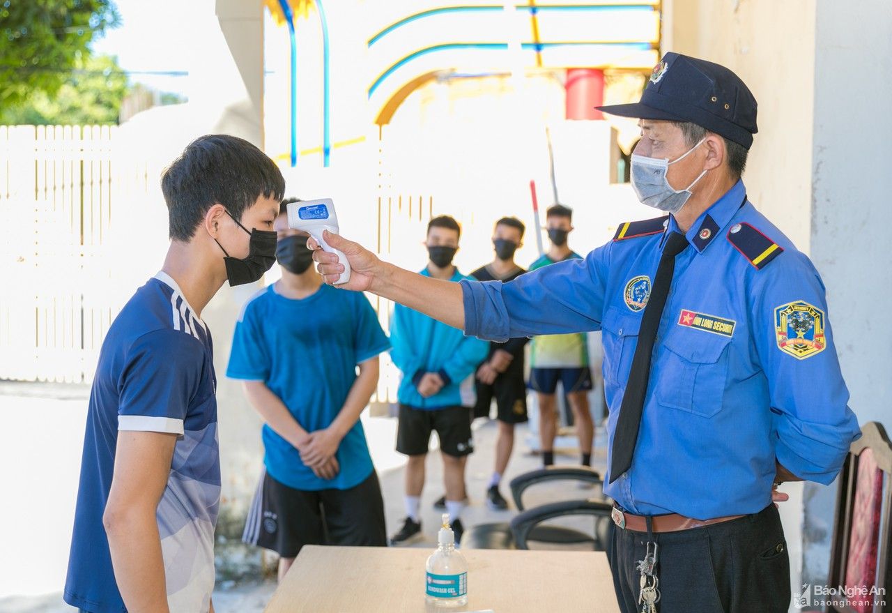 Nghệ An: Đảm bảo an toàn cho VĐV tập luyện trước tình hình dịch bệnh phức tạp