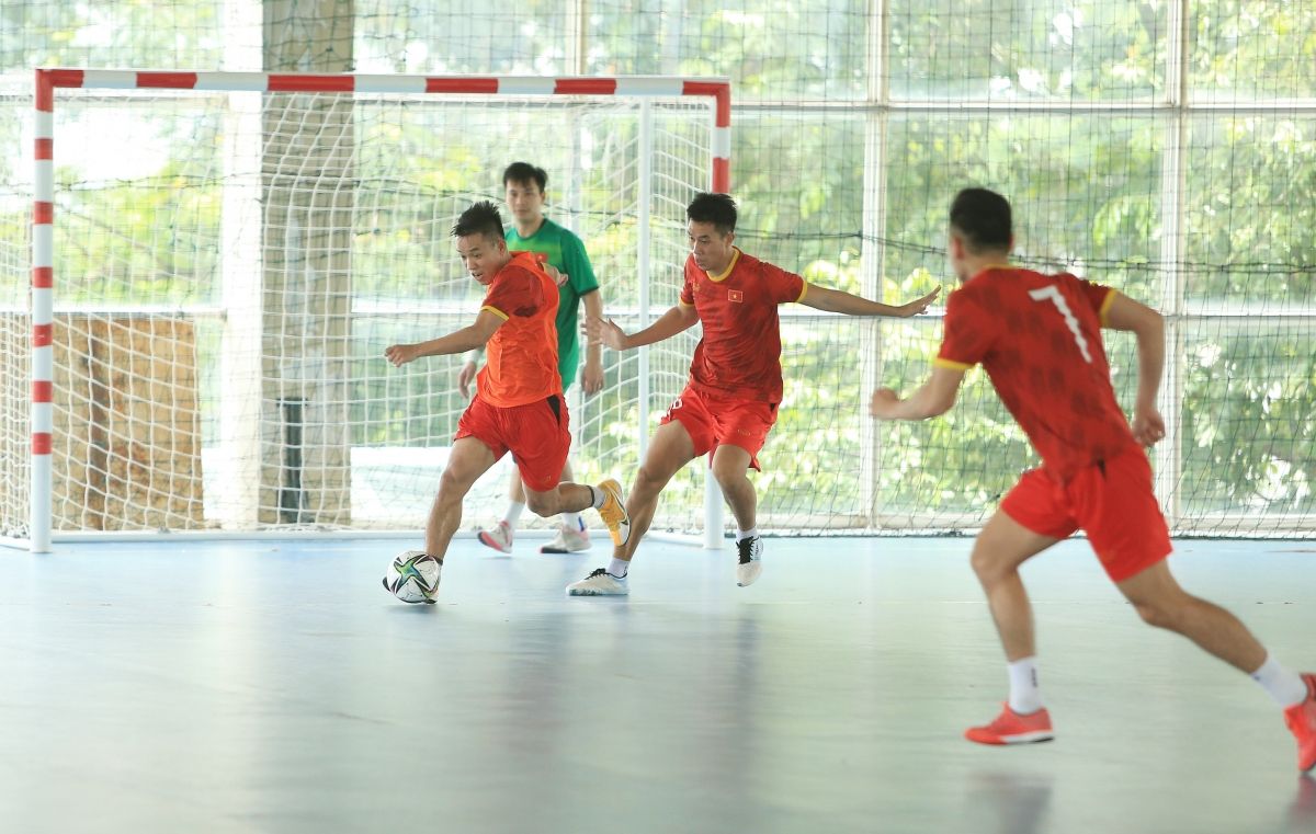 ĐT Futsal Việt Nam tăng tốc chuẩn bị cho World Cup