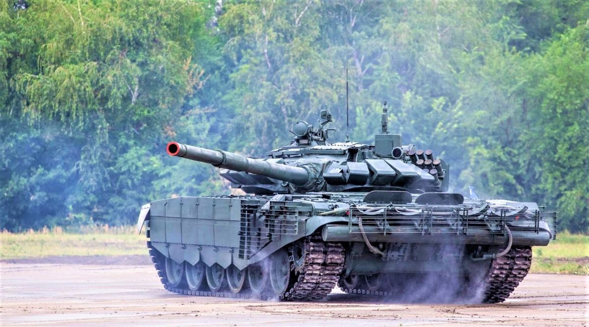 Soi sức mạnh của “báo thép” T-72B3 Nga điều về trấn giữ Crimea