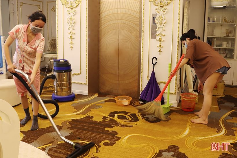 Phòng tập gym, spa ở Hà Tĩnh tuân thủ 5K sau khi được phép hoạt động trở lại