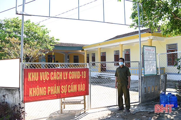 Hà Tĩnh đang cách ly tập trung 2.621 người về từ vùng dịch
