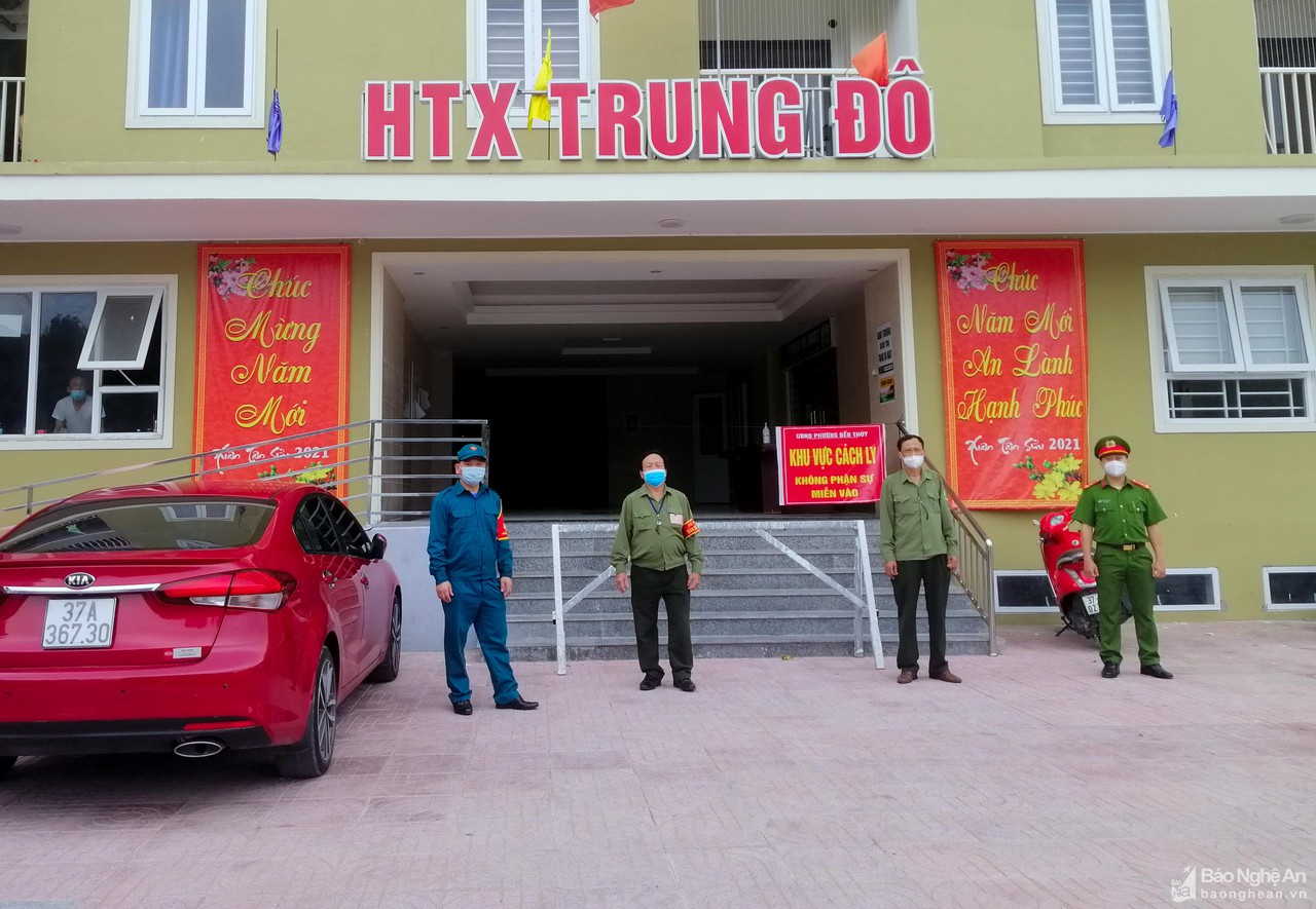 TP Vinh phong tỏa chung cư HTX Trung Đô do có 4 ca nhiễm Covid-19 mới