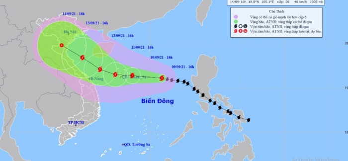 Phải xét nghiệm Covid-19 trước khi sơ tán dân “vùng đỏ” tránh bão Côn Sơn