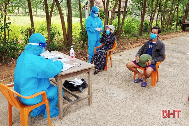 1.273 mẫu xét nghiệm ở Cẩm Xuyên âm tính với SARS-CoV-2