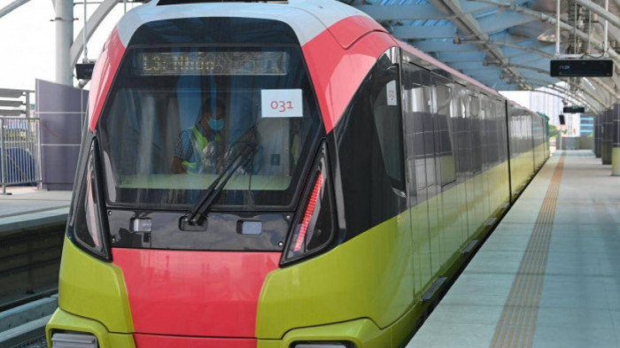Dự án đường sắt đô thị Nhổn - ga Hà Nội sắp nhận đoàn tàu cuối cùng