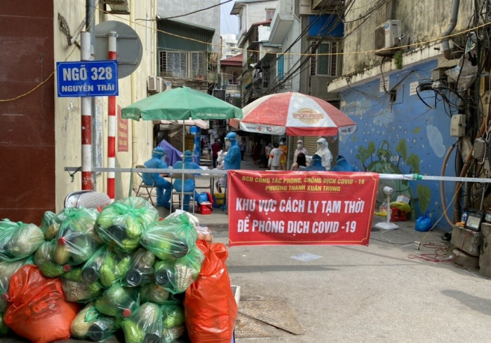 20h hôm nay, Hà Nội bắt dầu di dời dân khỏi ổ dịch Thanh Xuân