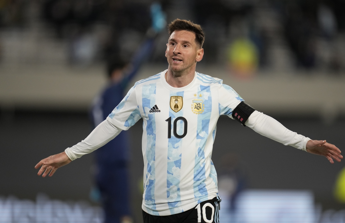 Messi ghi hat-trick, Argentina dễ dàng thắng Bolivia ở vòng loại World Cup 2022