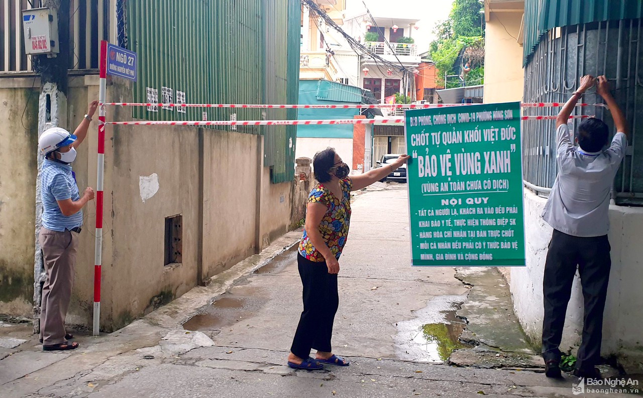 TP.Vinh thiết lập và nỗ lực bảo vệ vùng xanh giữa 