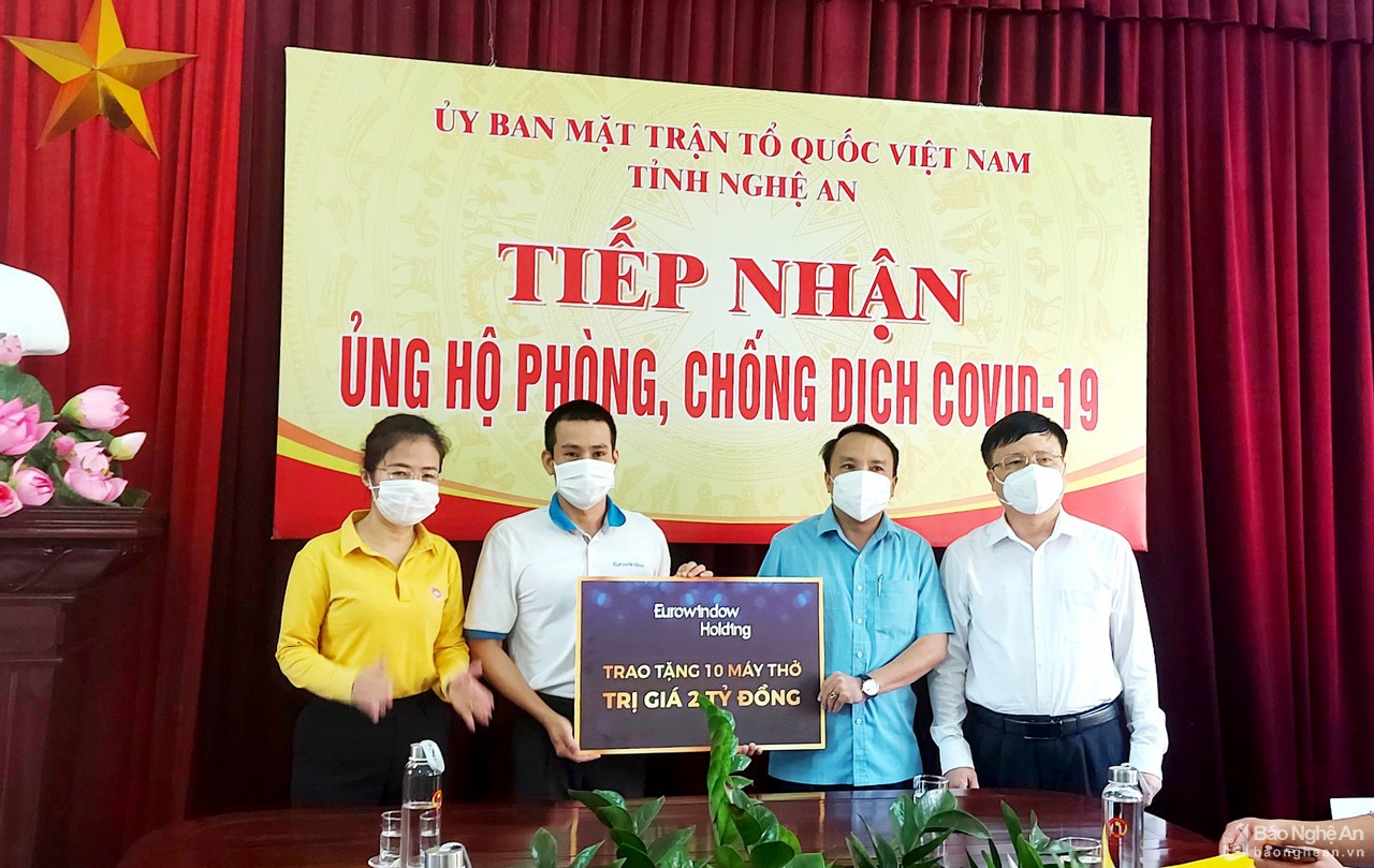 Nghệ An: Hơn 145 tỷ đồng ủng hộ công tác phòng, chống dịch Covid-19