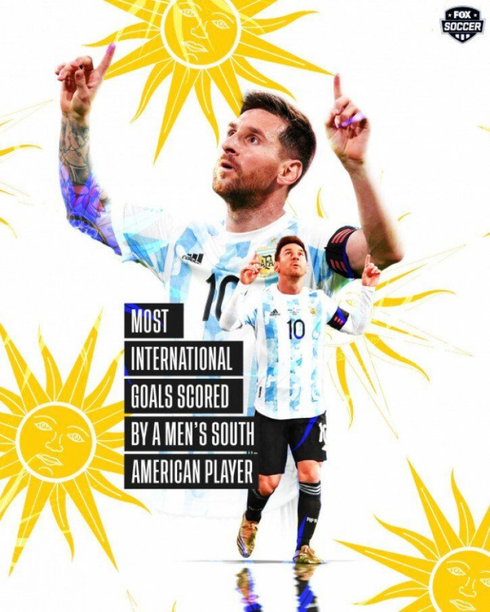 Messi vượt "vua bóng đá" Pele, trở thành chân sút vĩ đại nhất Nam Mỹ