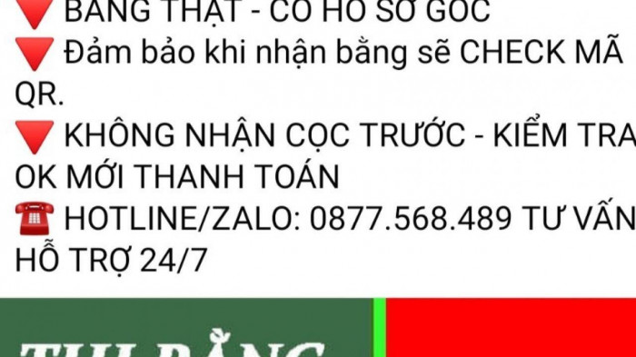 Công khai rao bán bằng lái "có mã QR, có người thi hộ" giá từ 4 triệu