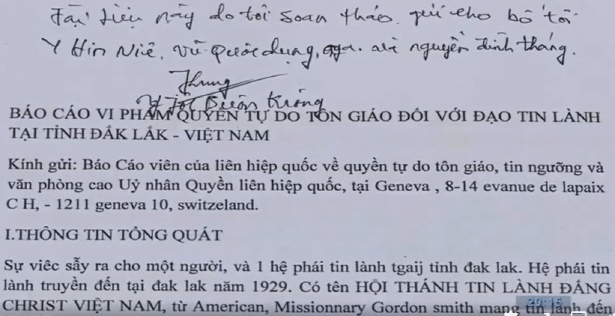 Sau Tin lành Đề Ga, lại xuất hiện tổ chức phản động đội lốt tôn giáo ở Tây Nguyên