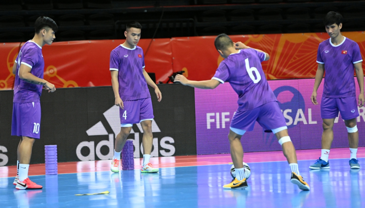 ĐT Futsal Việt Nam luyện "bài tủ" để quyết đấu với CH Séc