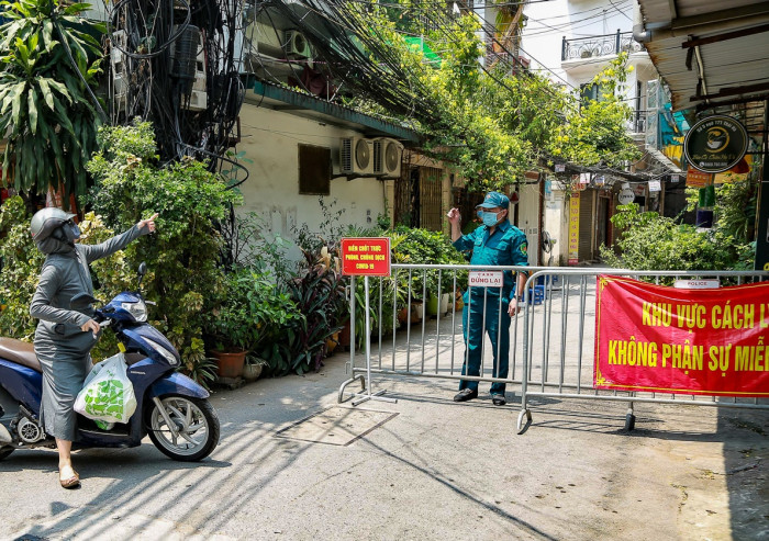 Hà Nội phong tỏa một chung cư ở khu đô thị Thanh Hà vì ca nhiễm Covid-19