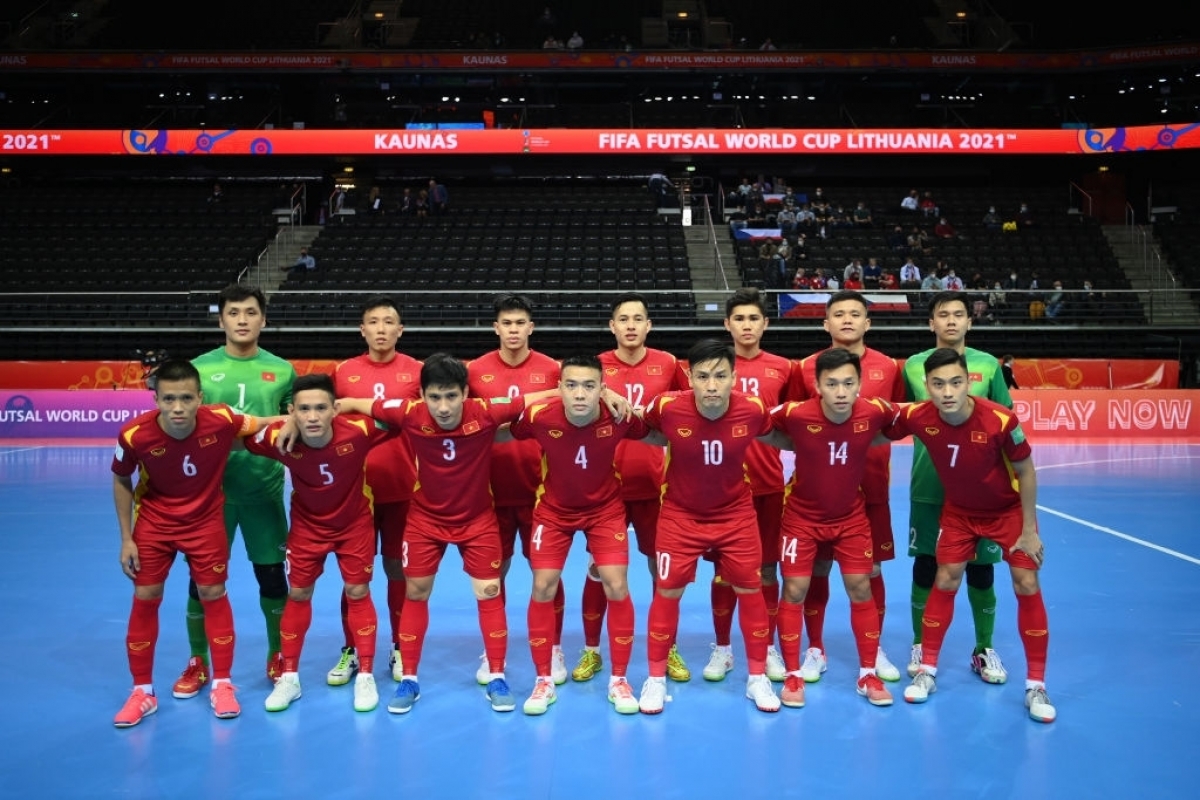 Giành vé đi tiếp ở World Cup, ĐT Futsal Việt Nam được thưởng 1 tỷ đồng