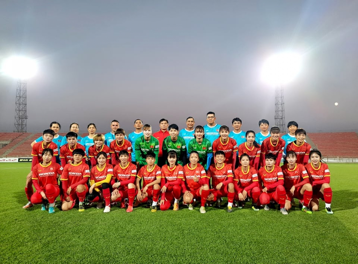 ĐT nữ Việt Nam tập buổi đầu ở Tajikistan, hướng đến vòng loại Asian Cup nữ 2022