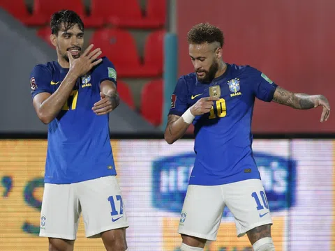 Neymar tỏa sáng, Brazil bứt phá ở vòng loại World Cup 2022