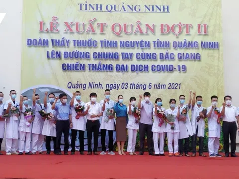 Quảng Ninh, Phú Thọ tiếp tục chi viện cho tâm dịch Bắc Giang