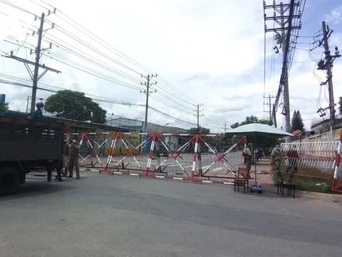 Một công ty ở Bình Dương bị phong tỏa vì có công nhân mắc Covid-19