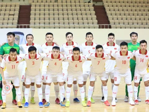 Xác định đối thủ của ĐT Futsal Việt Nam ở Futsal World Cup 2021