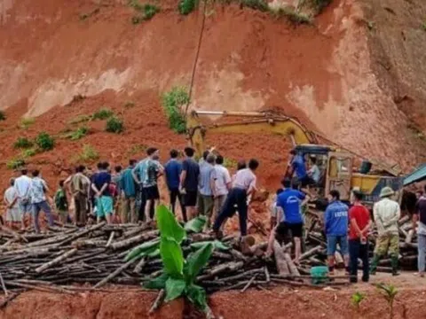 Sạt lở đất ở Yên Bái, một phụ nữ t-ử v-ong thương tâm