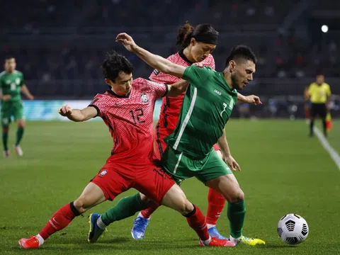 Vòng loại World Cup 2022: Son Heung Min "vô duyên", Hàn Quốc vẫn thắng đậm Turkmenistan