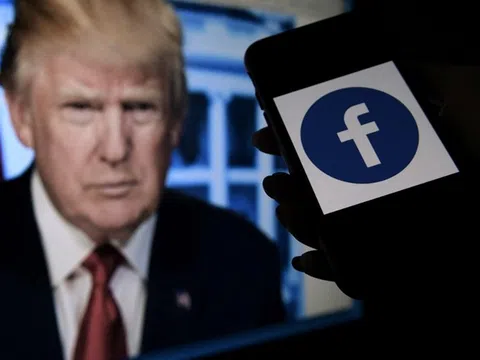 Facebook "đóng băng" tài khoản cựu Tổng thống Trump