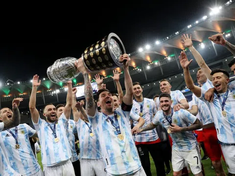 Argentina trở thành đội bóng giàu thành tích nhất Copa America