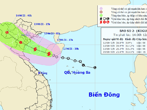 Thanh Hóa, Nghệ An, Hà Tĩnh đồng loạt cấm biển từ tối 12/6