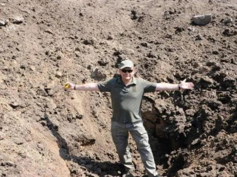 Ukraine thử đạn pháo 155 mm có sức công phá cực mạnh