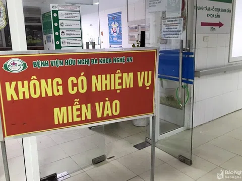 Bệnh viện HNĐK Nghệ An nhanh chóng triển khai biện pháp chống dịch khi phát hiện ca dương tính 