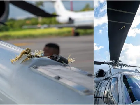 Trực thăng chở Tổng thống Colombia - Ivan Duque bị tấn công